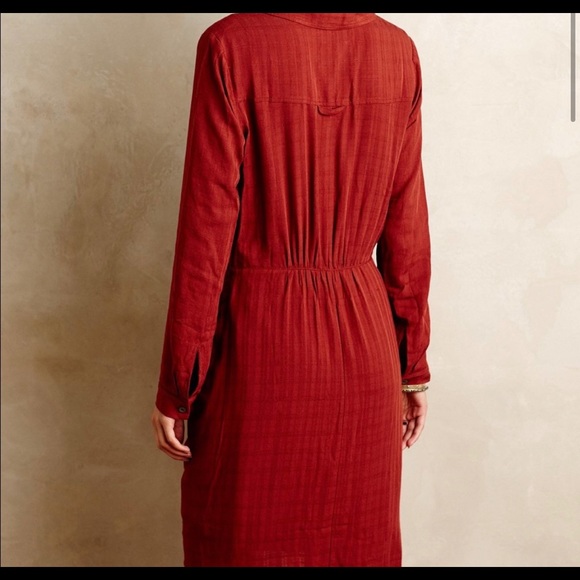 Anthropologie Maeve Bloomsbury Tie Dress Size 2 - Picture 6 of 10